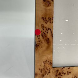 OPEN BOX: Exotic Burl Wood Gallery Frame, 11" X 14"
