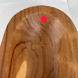 OPEN BOX: Live Edge Teak Bread Basket
