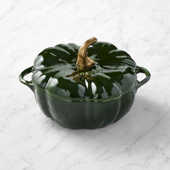 Staub Enameled Cast Iron Pumpkin Cocotte | Williams Sonoma
