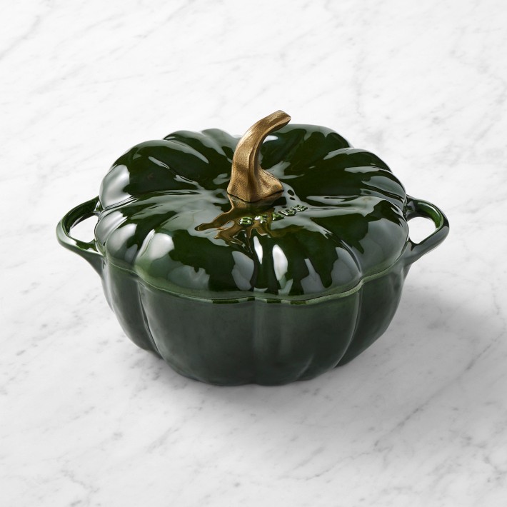 Staub Enameled Cast Iron Pumpkin Cocotte | Williams Sonoma