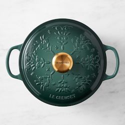 Le Creuset Signature Enameled Cast Iron Holiday Tree Round Dutch Oven, 4.5-Qt.