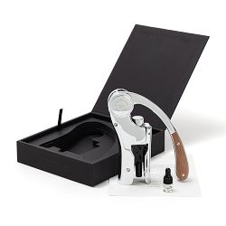L'Atelier Du Vin Oeno Motion Silver and Wood Corkscrew