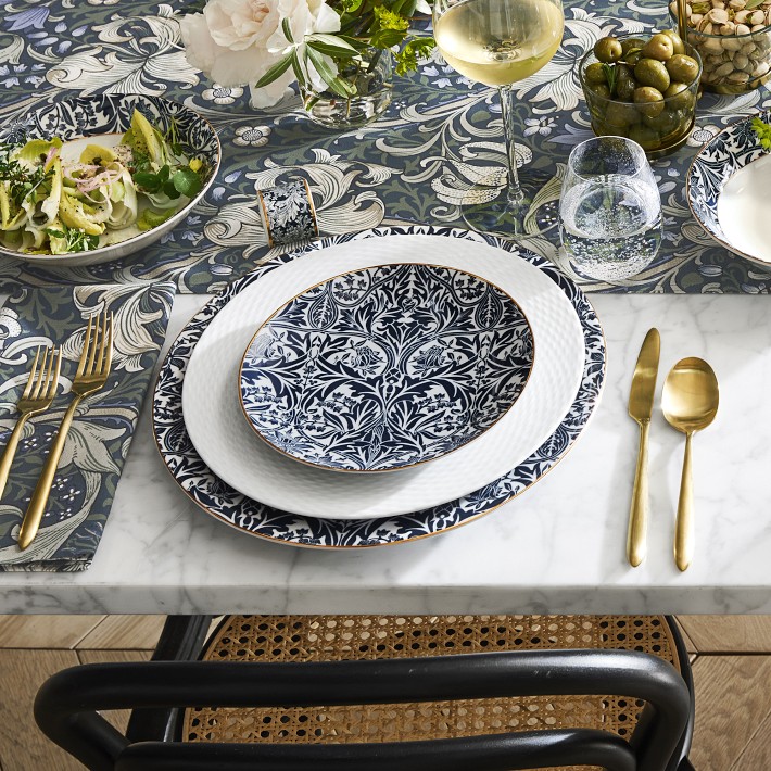 Morris & Co. Bluebell Pasta Bowls | Williams Sonoma