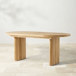 Radius Dining Table (72"-90") &amp; Capitola Dining Chair Set