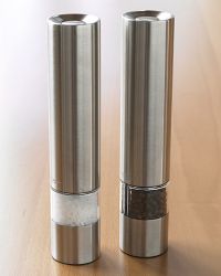 Cole &amp; Mason Electric Salt &amp; Pepper Mills, 8"