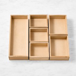 Hold Everything In-Drawer Modular Bins, Set of 6