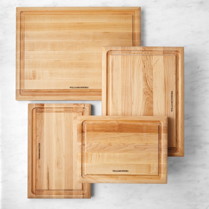 WILLIAMS-SONOMA 木製まな板 Williams Sonoma Edge-Grain Maple Wood Carving Board | Williams Sonoma