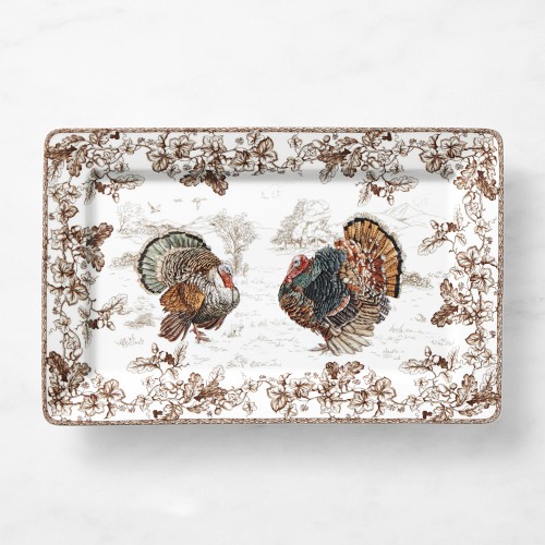 Plymuoth 10 Year Anniversary Rectangular Turkey Platter