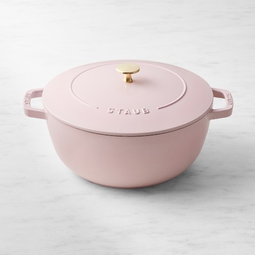 Staub Enameled Cast Iron Essential French Oven, 5-Qt., Pink Peony