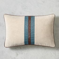 OPEN BOX: Remi Pillow Cover, 14" x 22", Cream