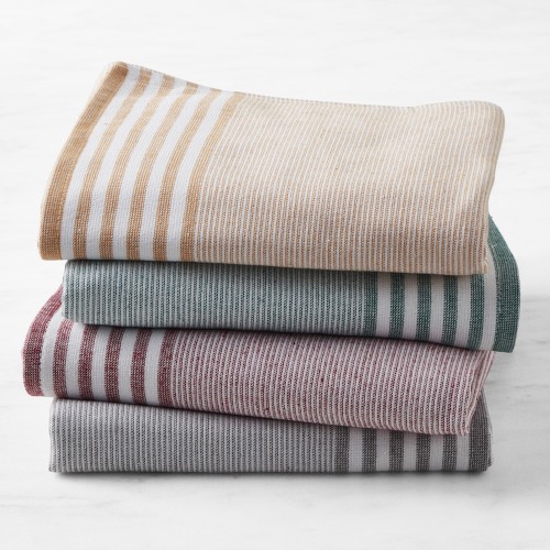Williams Sonoma Super-Absorbent Multi-Pack Towels, Set of 4, Fall Multi
