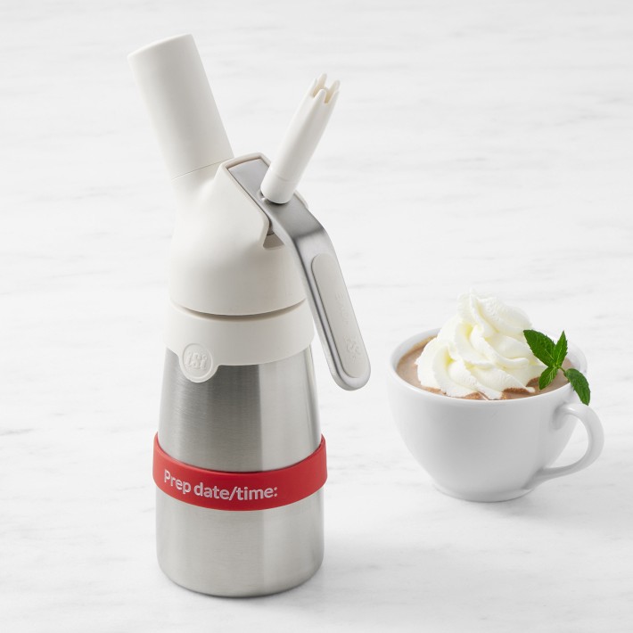 iSi Ivory Cream Whipper, 1/2 Pint | Williams Sonoma