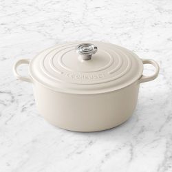 Le Creuset Signature Enameled Cast Iron Round Oven, 7.25-Qt., Brioche