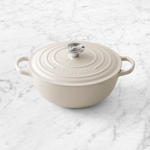Le Creuset Enameled Cast Iron Soup Pot, 4.5-Qt., Brioche