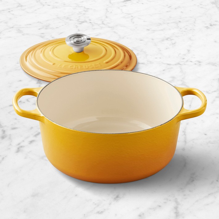LE CREUSET イエロー ミルクパン 20cm LE CREUSET イエロー ミルクパン