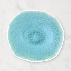 Jars Plume Dessert Plate, Blue, Set of 4
