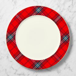 Red Tartan Charger, Set of 4