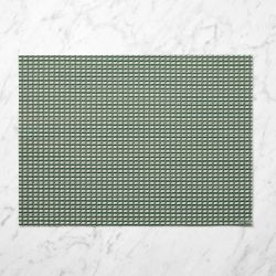 Picket Rectangle Placemat, Single, Ivy