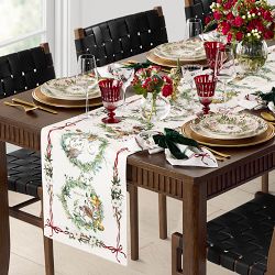 12 Days of Christmas Ribbon Runner (No Numbers)