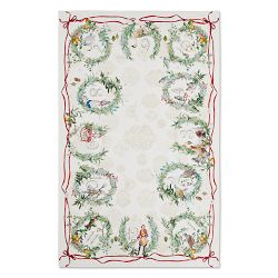 12 Days of Christmas Ribbon Tablecloth