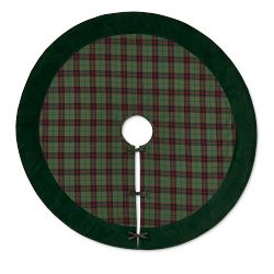 Green Tartan Tree Skirt