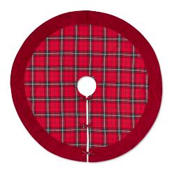 Green Tartan Tree Skirt