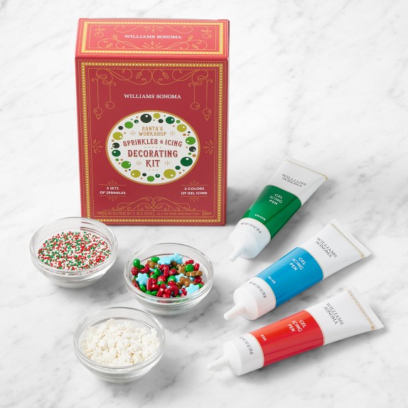 Williams Sonoma Holiday Sprinkles & Icing Decorating Kit