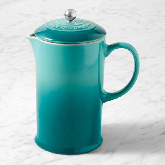 Le Creuset Café Stoneware French Press, 34 oz. | Williams Sonoma