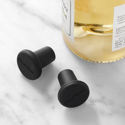 Final Touch Silicone Bottle Stoppers, Set of 2