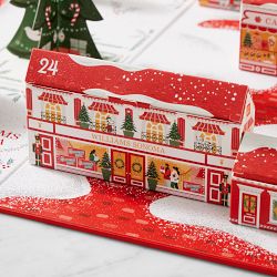 Williams Sonoma Peppermint Bark Enchanted Village Advent Calendar