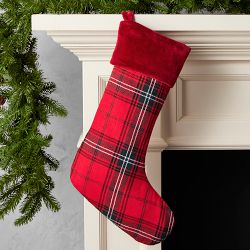 Red Tartan Stocking