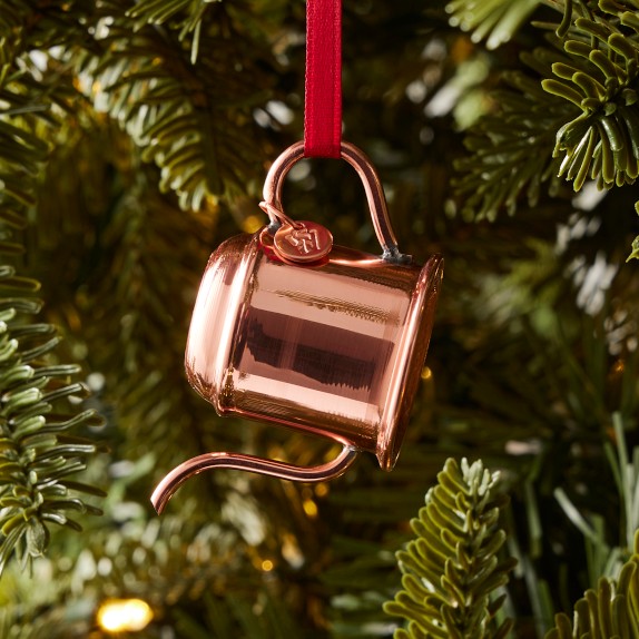 Copper Watering Can Ornament