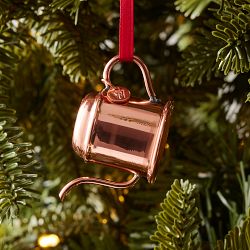Copper Watering Can Ornament
