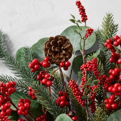 Faux Tis the Season Bouquet