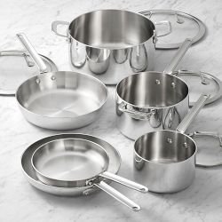 SCANPAN® TSS+ S Stainless-Steel 10-Piece Cookware Set