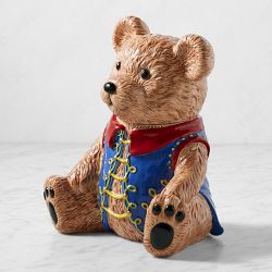 'Twas The Night Before Christmas Teddy Bear Cookie Jar