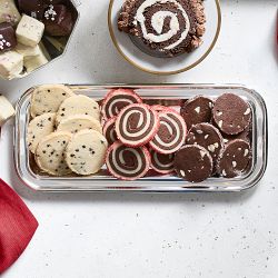 Peppermint Bark Slice &amp; Bake Cookies