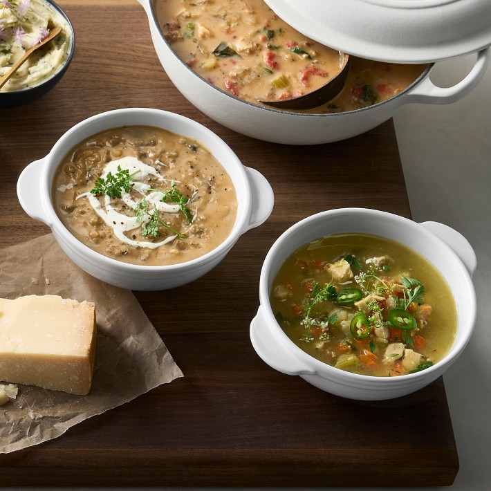 Williams Sonoma Pantry Soup Bowls with Handles, Set of 6