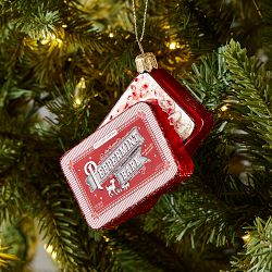 Williams Sonoma Peppermint Bark Ornament