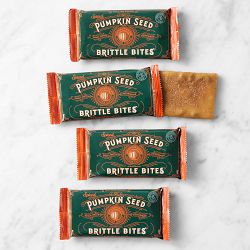 Williams Sonoma Spiced Pumpkin Seed Brittle Bites, Set of 4