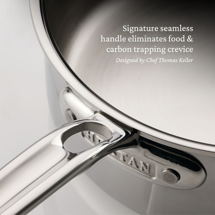 Hestan ProBond Luxe Stainless-Steel Saucepan | Williams Sonoma