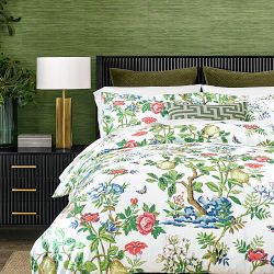 Scalamandré x Williams Sonoma Home Shantung Duvet Cover &amp; Shams