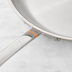 Williams Sonoma Signature Thermo-Clad™ Copper Pro Fry Pans