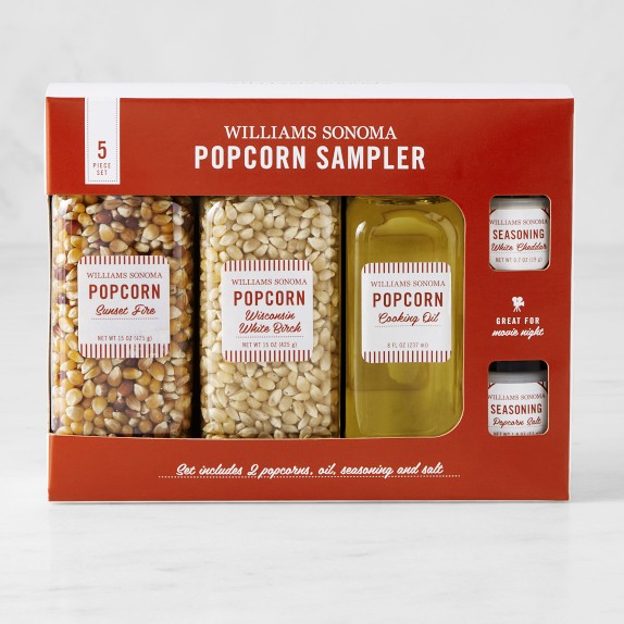 Williams Sonoma Popcorn Sampler Gift Set