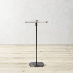 OPEN BOX: Ellis Accent Table, Cast Glass, Bronze