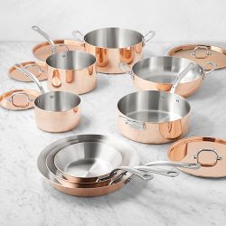 Samuel Groves Copper 13-Piece Cookware Set