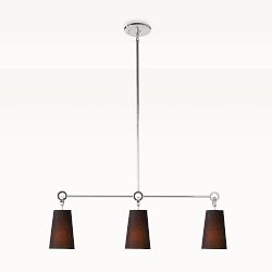 Chain Link Linear Pendant