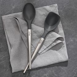 All-Clad Silicone Deep &amp; Regular Spoons, Set of 2