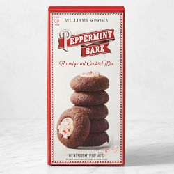 Williams Sonoma Peppermint Bark Thumbprint Cookie Mix