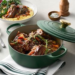 Le Creuset Signature Enameled Cast Iron Round Wide Dutch Oven, 3.5-Qt.